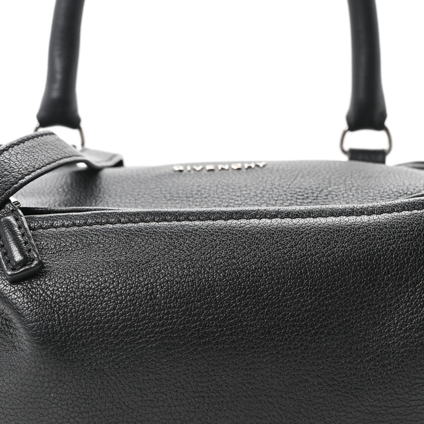 Sugar Goatskin Small Pandora Black