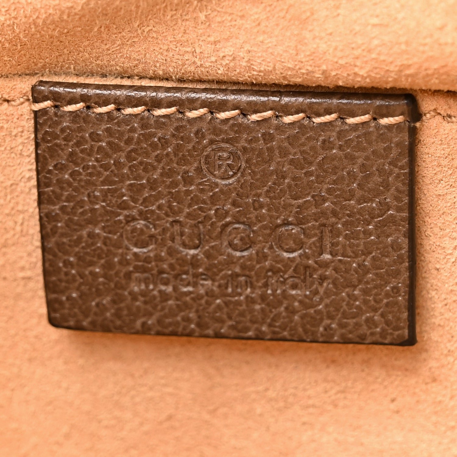 Gucci GG Supreme Monogram Web Mini Ophidia Shoulder Bag Brown 6 of 14