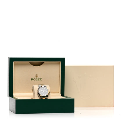 Rolex Stainless Steel 18K Yellow Gold 36mm Oyster Perpetual Explorer Watch Black 124273 5 of 5