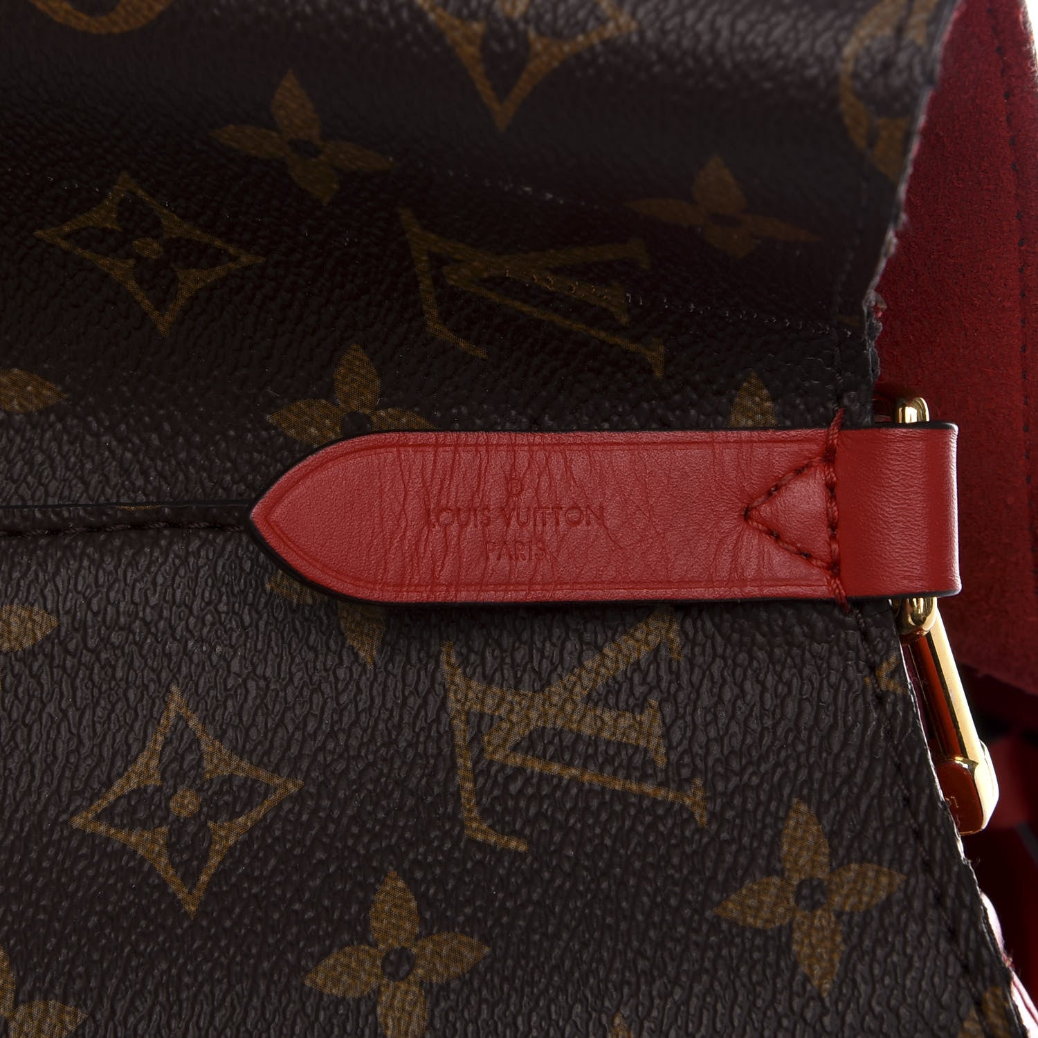 Louis Vuitton Monogram Neonoe MM Coquelicot 9 of 11