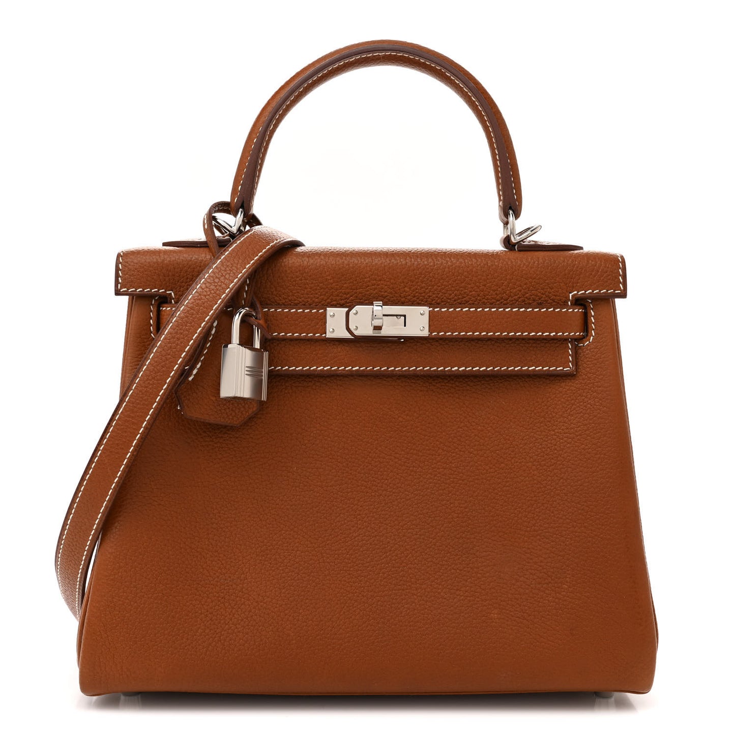 Barenia Faubourg Kelly Retourne 25 Fauve