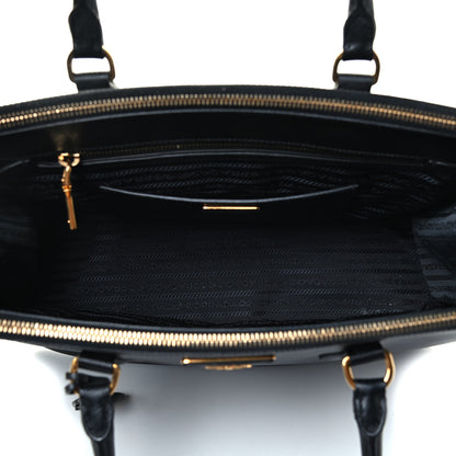 Prada Saffiano Medium Galleria Double Zip Tote Black 4 of 4
