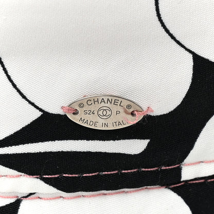 Chanel CC Bucket Hat Pink White Black 10 of 10