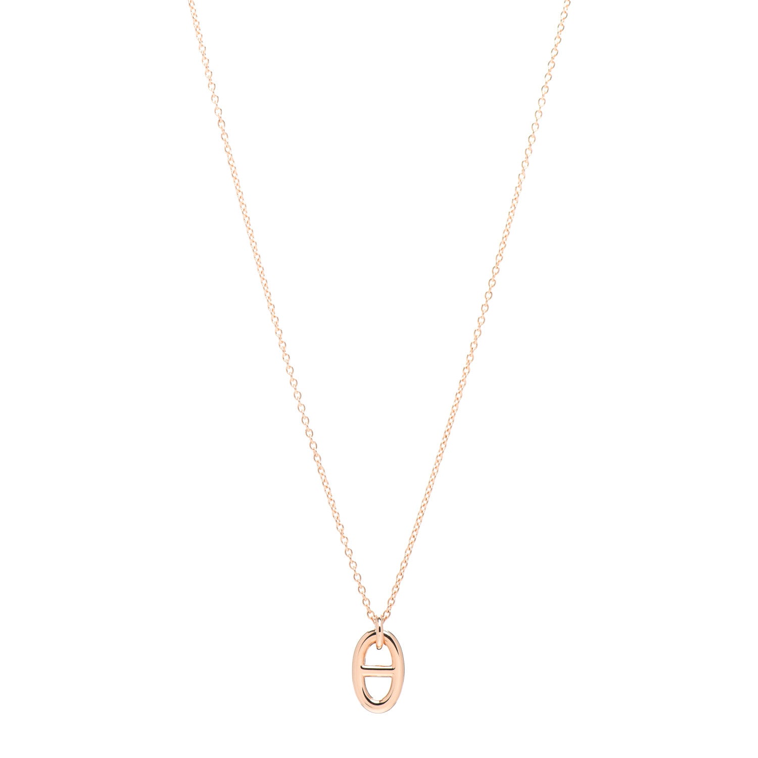 Hermes 18K Rose Gold PM Farandole Pendant Necklace 1 of 5