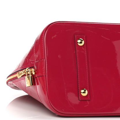 Louis Vuitton Vernis Alma GM Pomme D'Amour 10 of 11