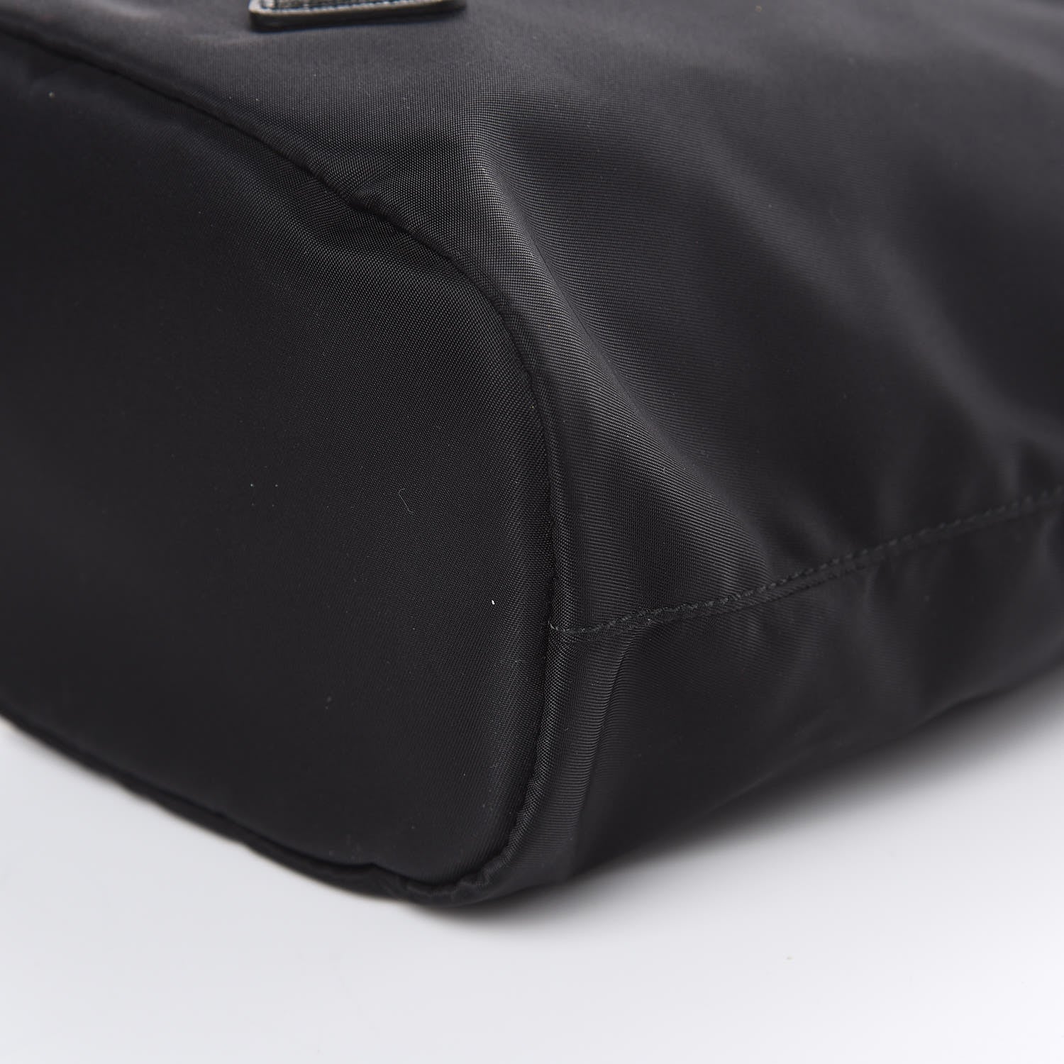 Prada Tessuto Nylon Vela Wristlet Black 9 of 9