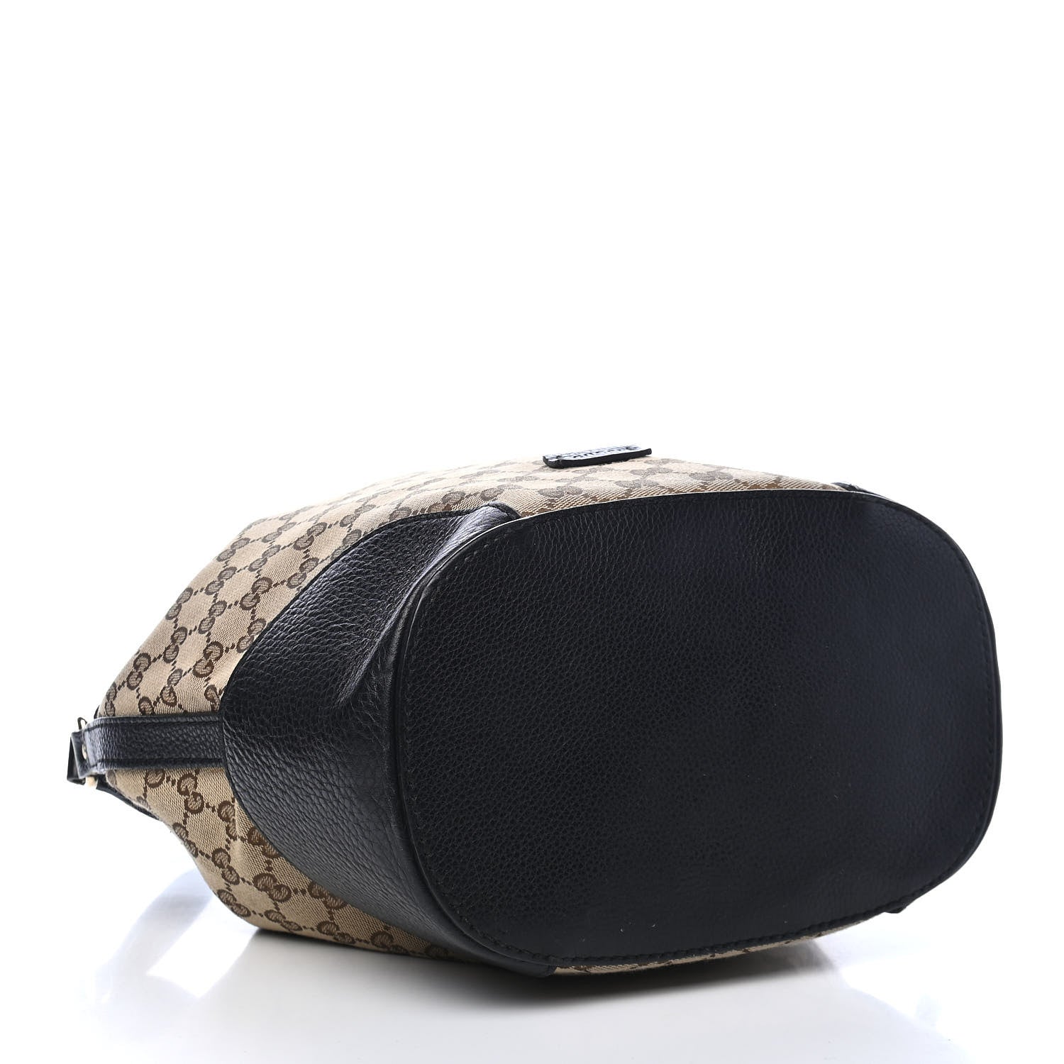 Gucci GG Monogram Calfskin Bucket Bag Black 4 of 11
