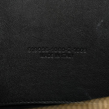 Balenciaga Calfskin Allover Logo M Ville Top Handle Bag Black 7 of 15