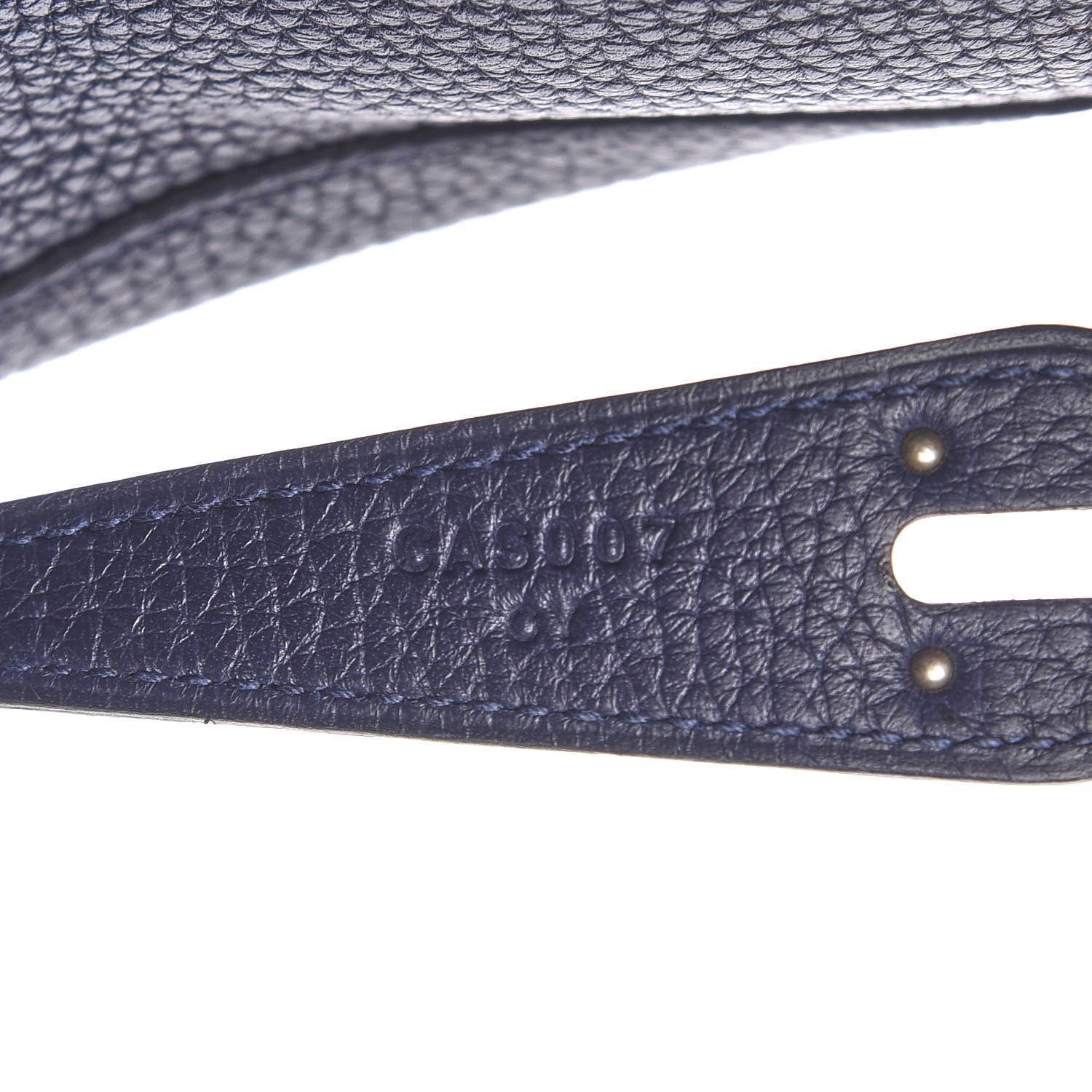 Hermes Taurillon Clemence Lindy 26 Bleu Nuit 6 of 10