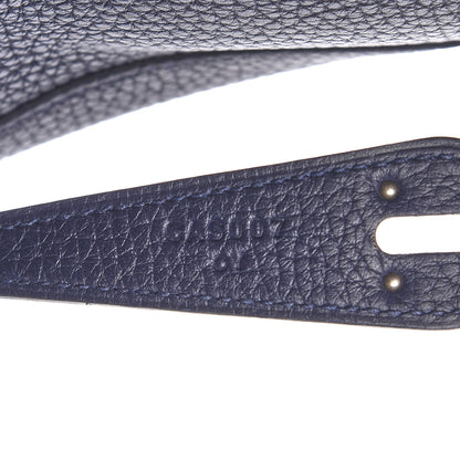 Hermes Taurillon Clemence Lindy 26 Bleu Nuit 6 of 10