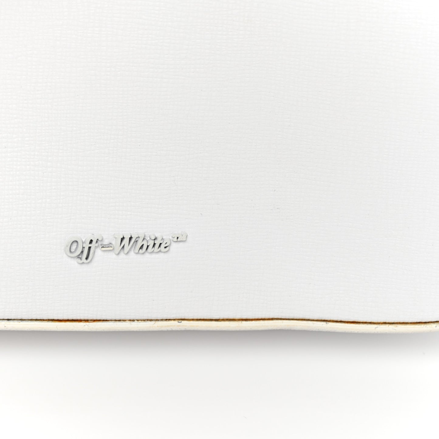 Calfskin Diag Flap Bag White Black