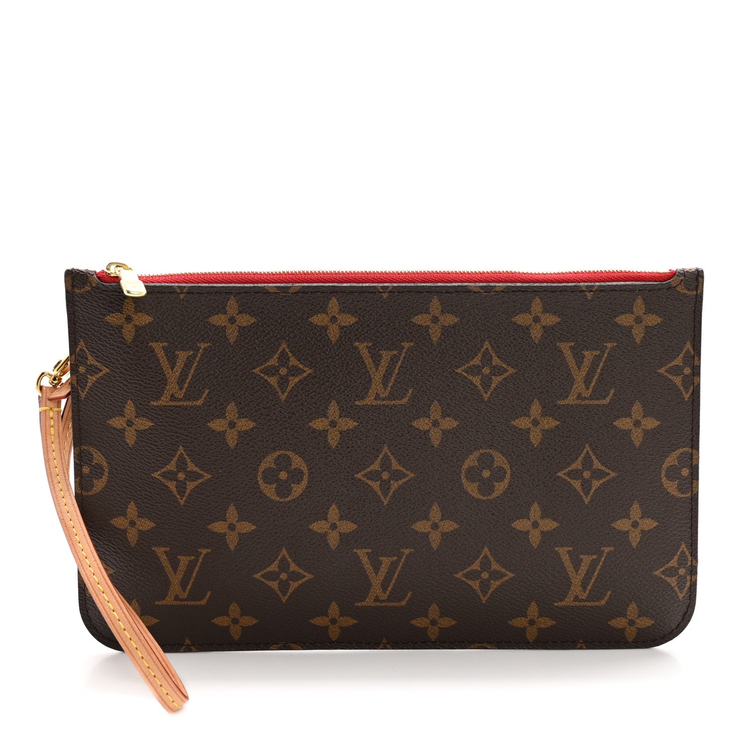 Louis Vuitton Monogram Neverfull MM GM Pochette Cherry 1 of 13