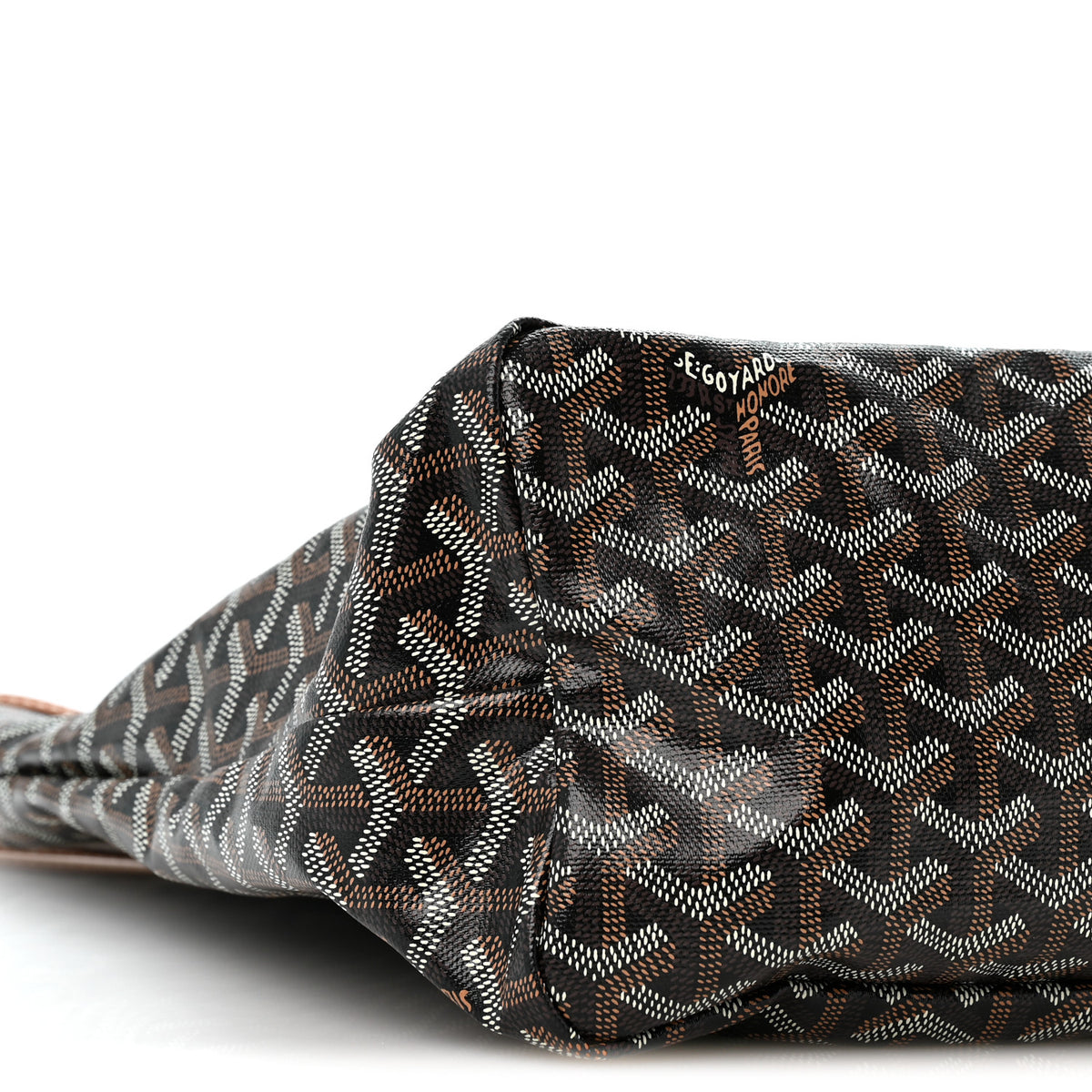 Goyard Goyardine Boheme Hobo Black Gold 9 of 12
