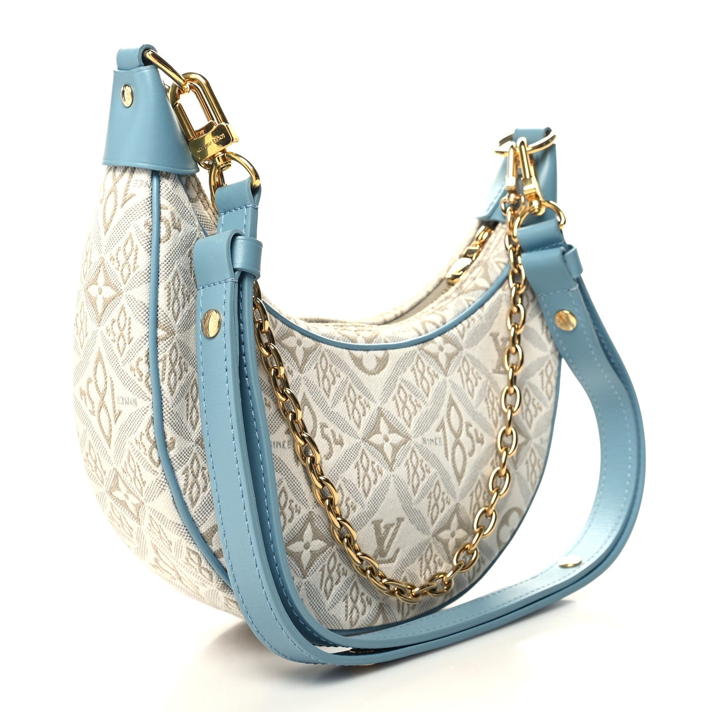 Jacquard Since 1854 Loop White Blue