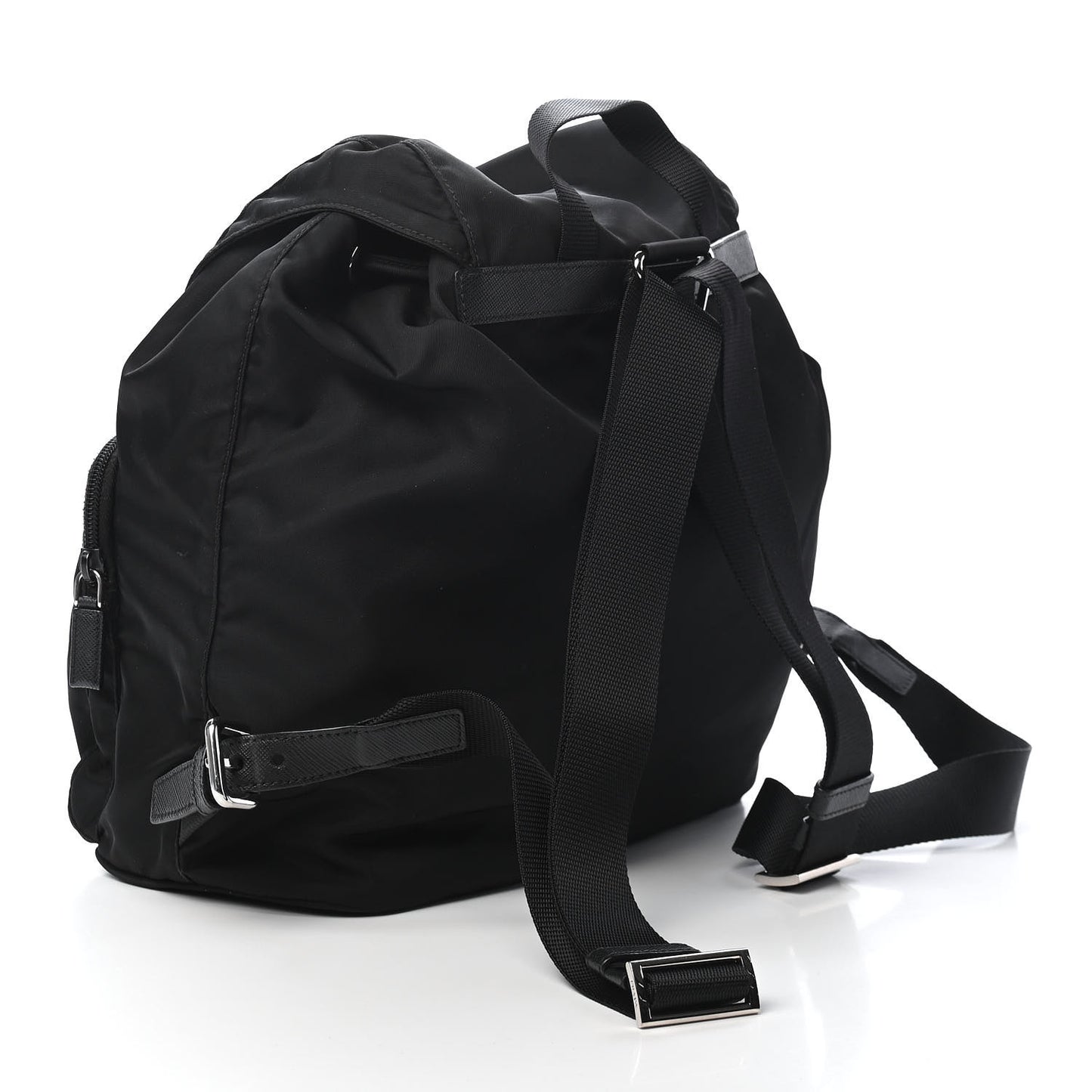 Nylon Vela Large Backpack Black