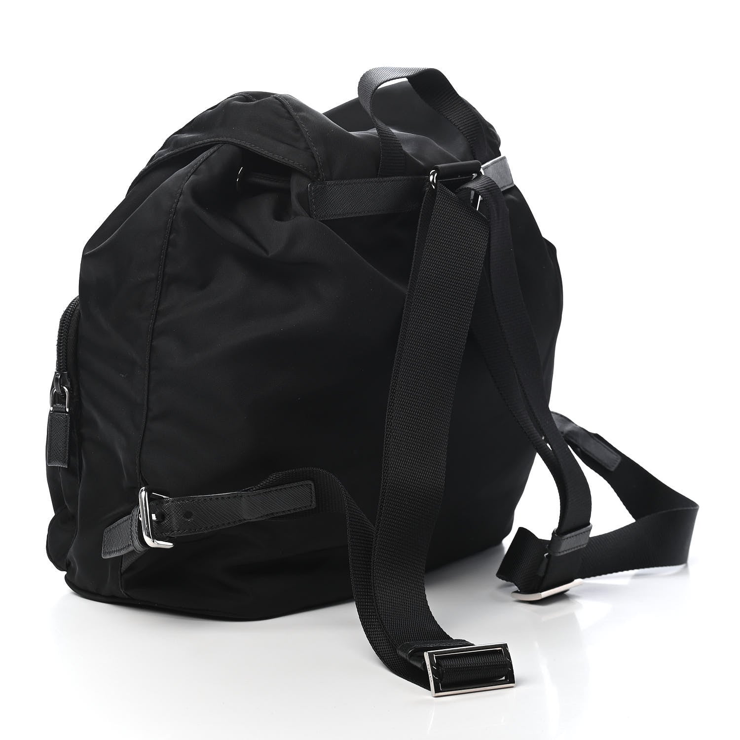 Prada Nylon Vela Large Backpack Black 2 of 8