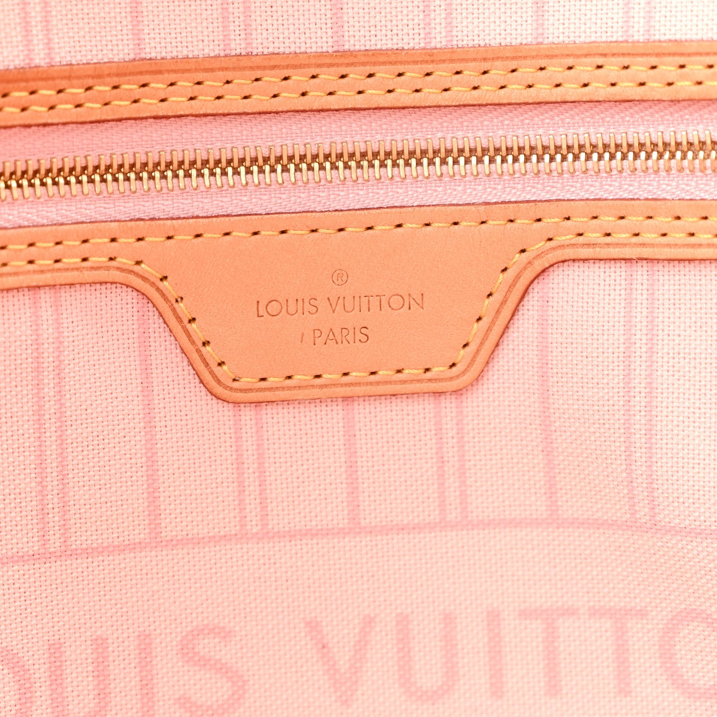 Damier Azur Neo Neverfull MM Rose Ballerine