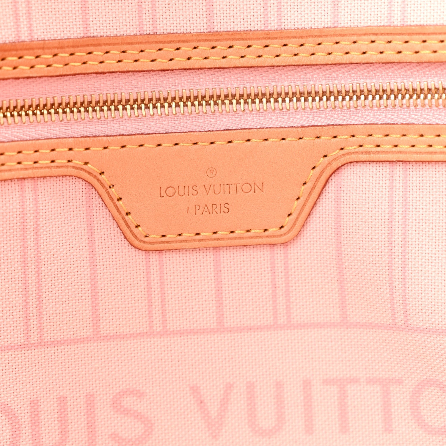 Louis Vuitton Damier Azur Neo Neverfull MM Rose Ballerine 6 of 14