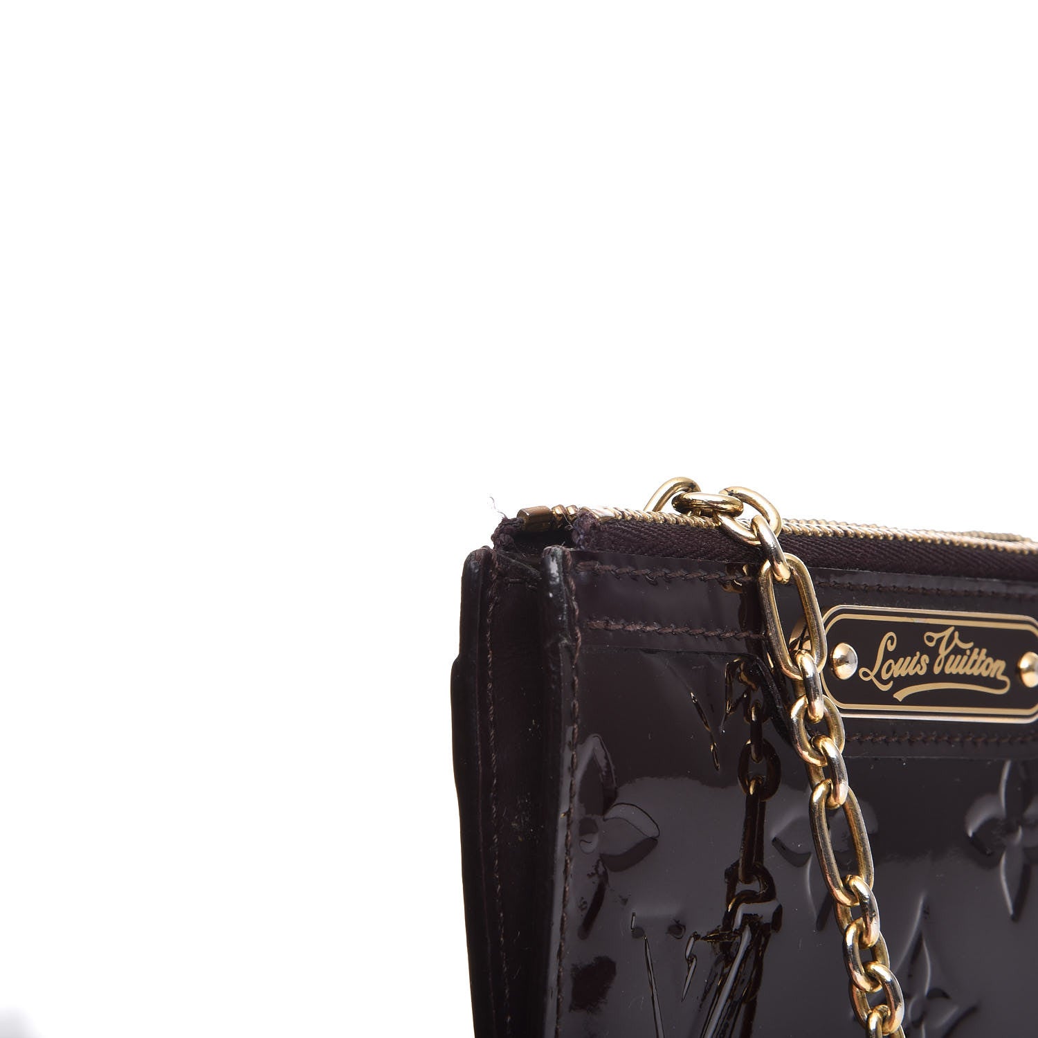 Louis Vuitton Vernis Key Pouch Amarante 7 of 10