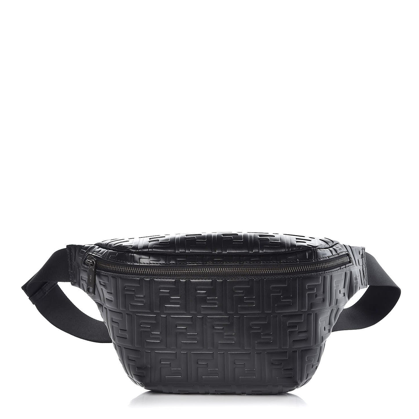 Vitello Century FF 1974 Embossed Belt Bag Black