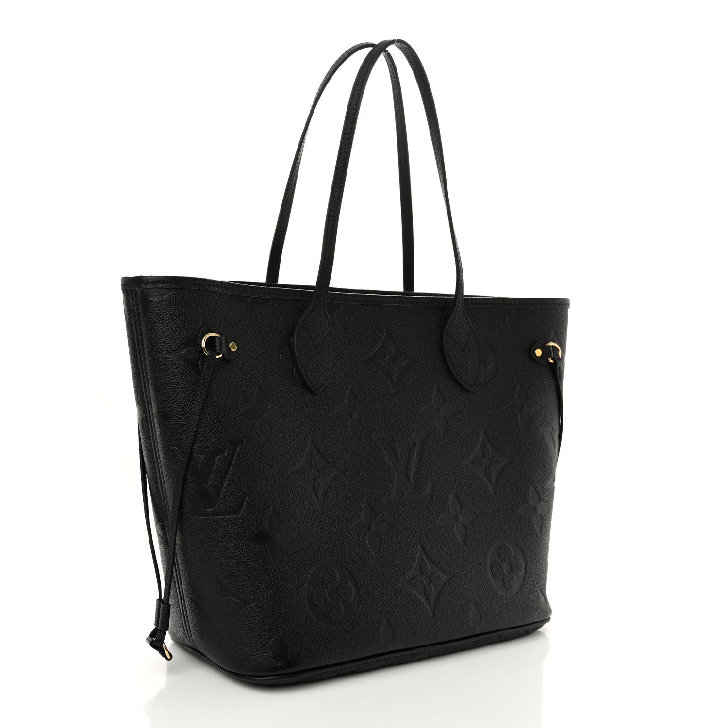 Louis Vuitton Empreinte Monogram Giant Neverfull MM Black 4 of 11