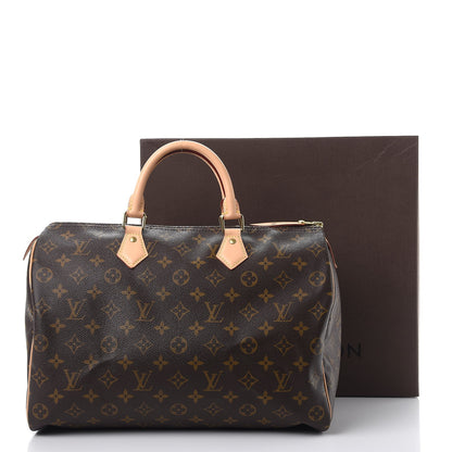 Louis Vuitton Monogram Speedy 35 9 of 9
