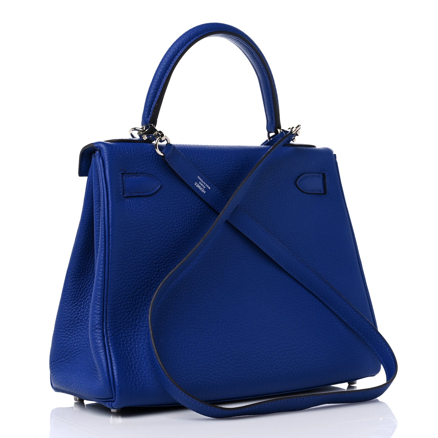 Togo Kelly Retourne 28 Bleu Electrique