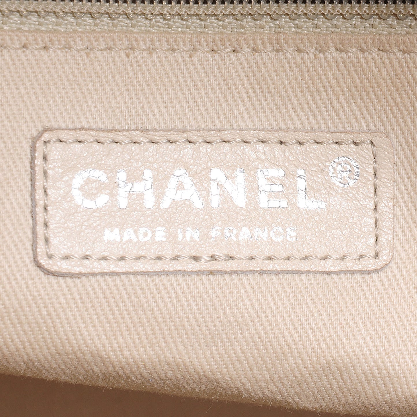 Vinyl Quilted In the Business Camera Case Light Grey