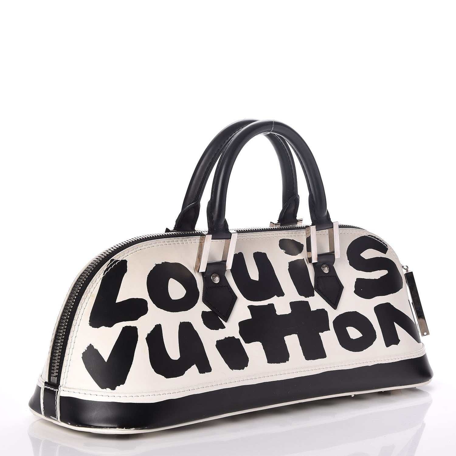 Louis Vuitton Graffiti Alma Horizontal Black 3 of 6