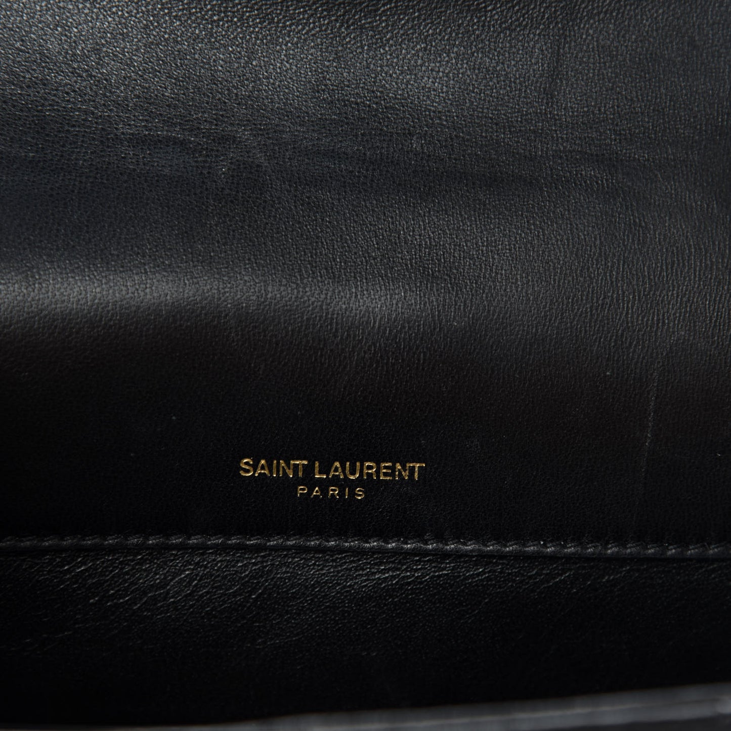 Lambskin Matelasse Monogram Medium Vicky Chain Bag Black