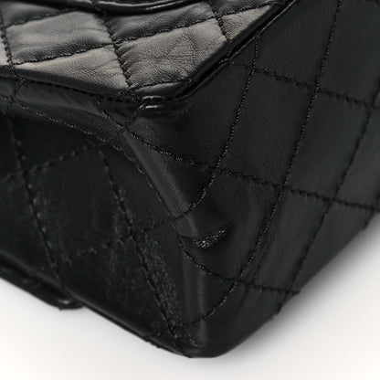 Chanel Aged Calfskin Quilted 2.55 Reissue Mini Flap Black 11 of 14