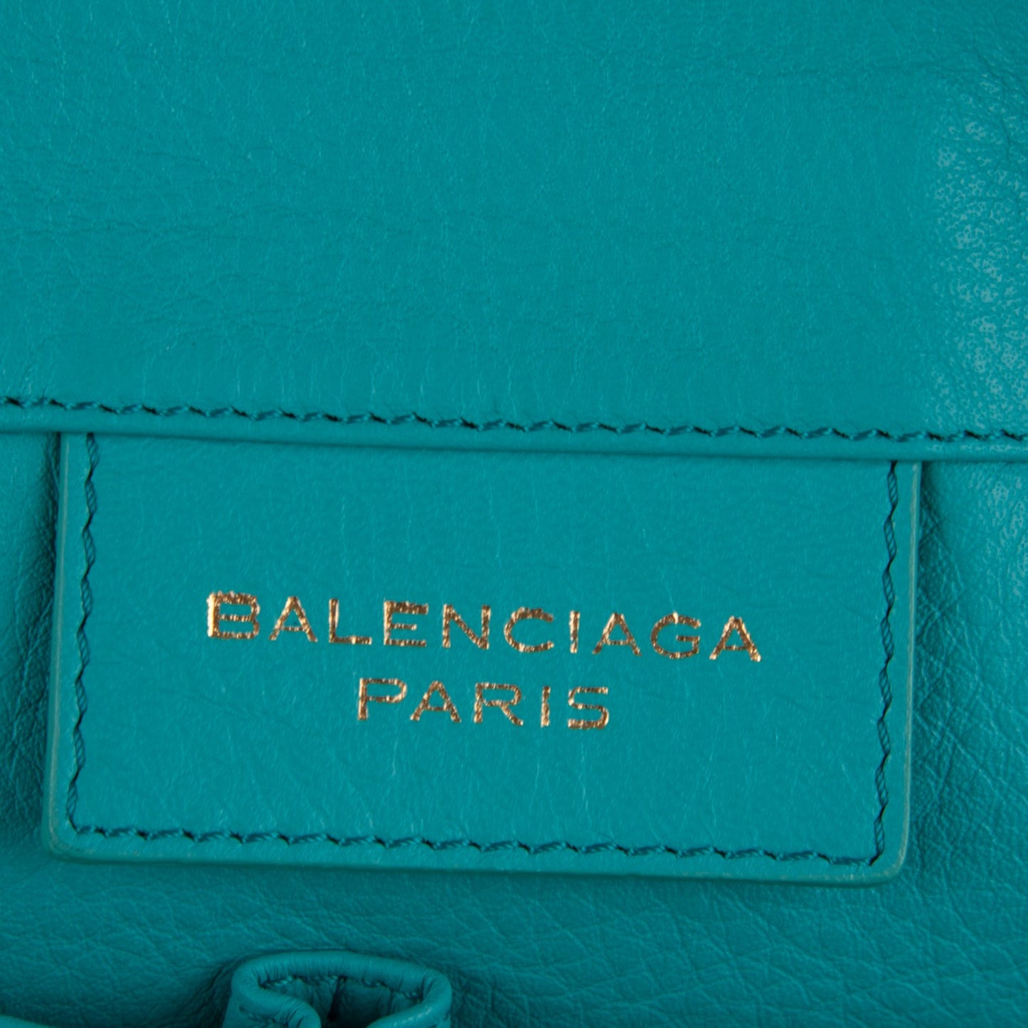 Veau Papier Tote Bleu Pacifique