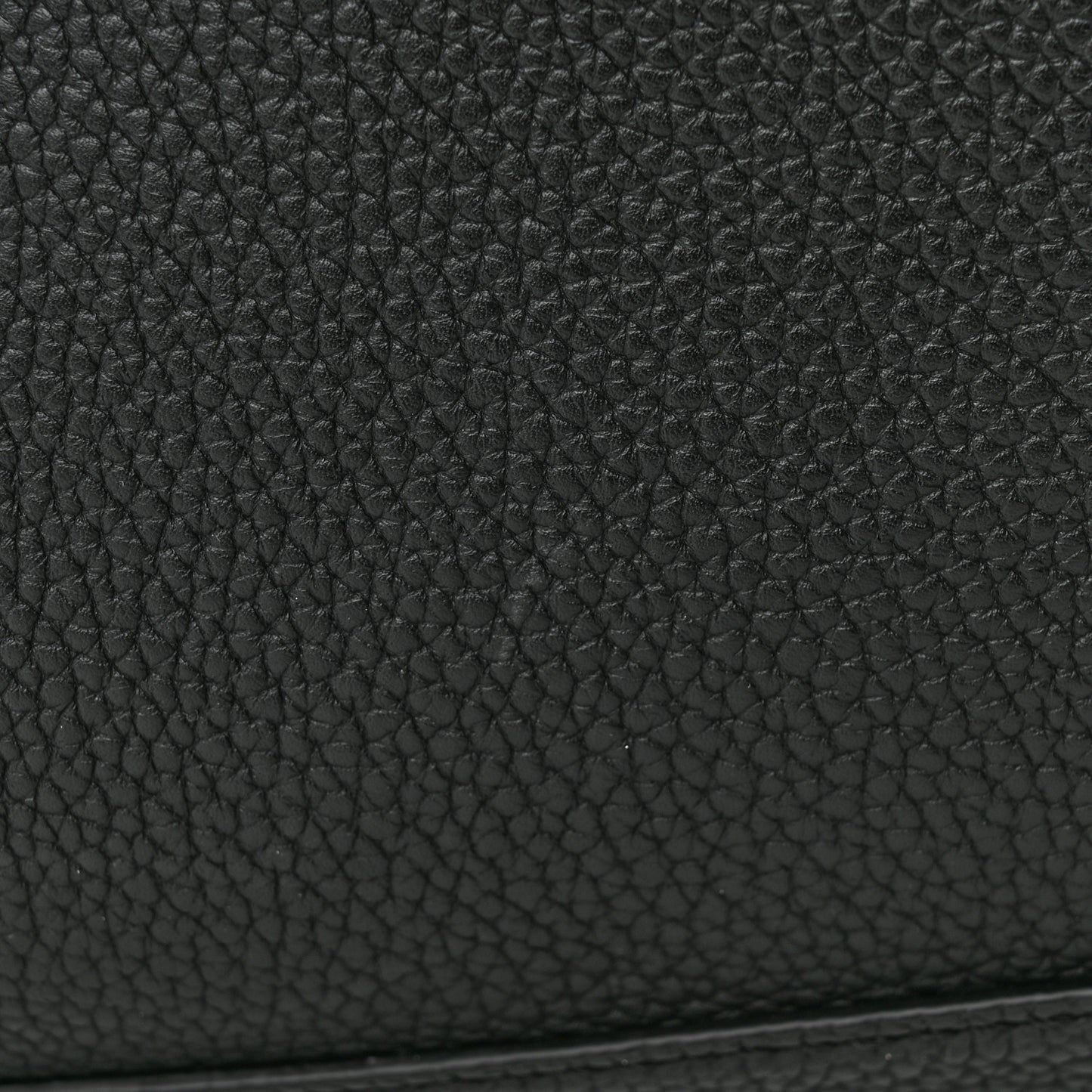 Calfskin Large Puzzle Edge Bag Black