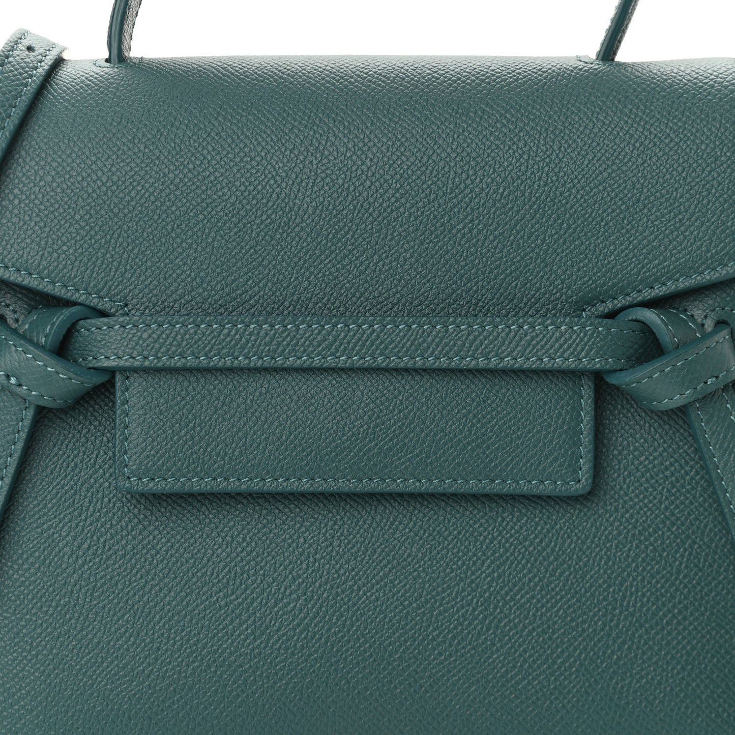 Grained Calfskin Nano Belt Bag Amazone