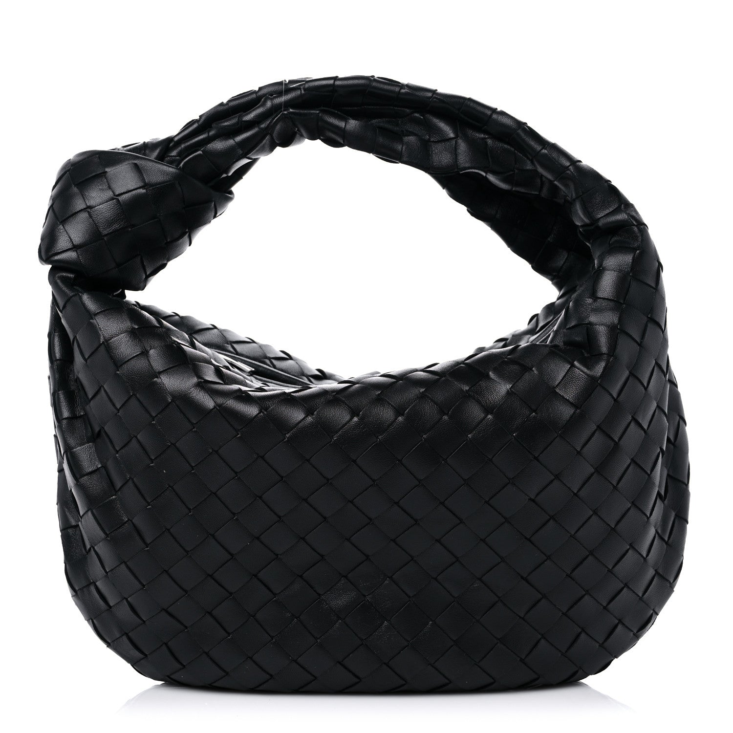 Bottega Veneta Nappa Intrecciato Teen Jodie Hobo Black 1 of 7