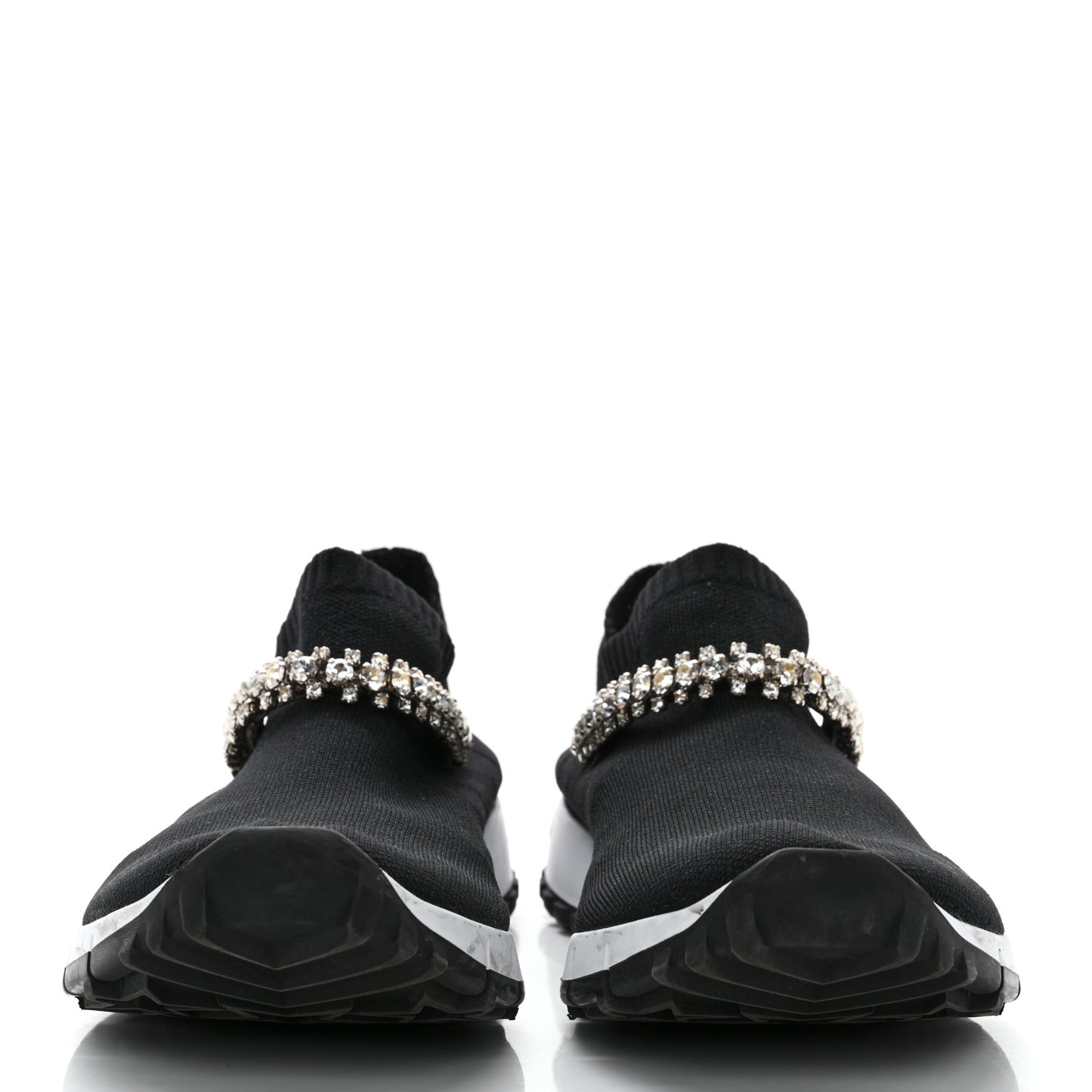 Knit Crystal Verona Sneaker 40 Black