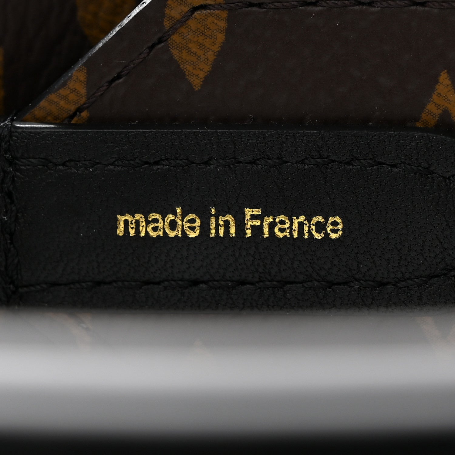 Louis Vuitton Monogram Letter Bandouliere Shoulder Strap Black 4 of 6