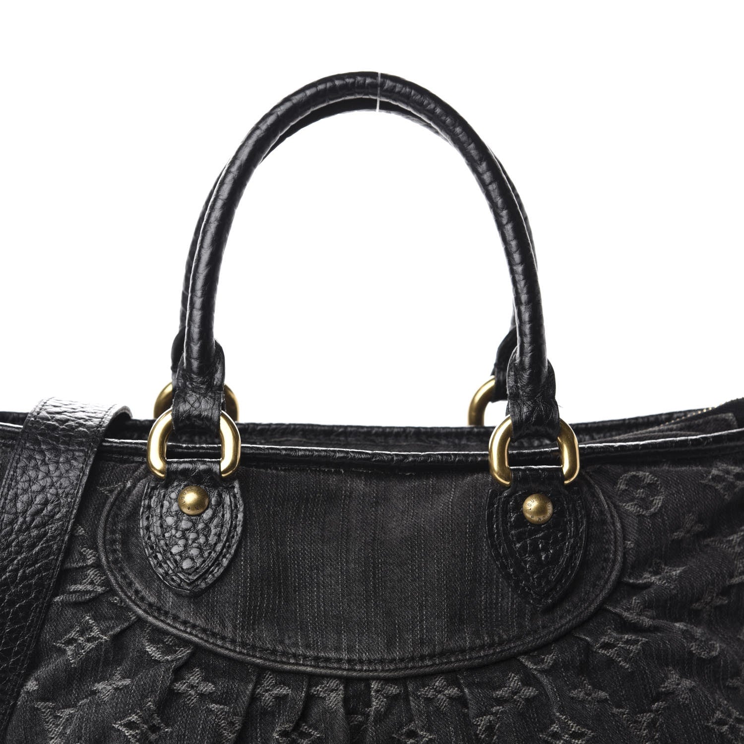 Louis Vuitton Denim Neo Cabby GM Black 11 of 11