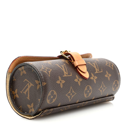 Louis Vuitton Monogram 3 Watch Travel Case 4 of 8