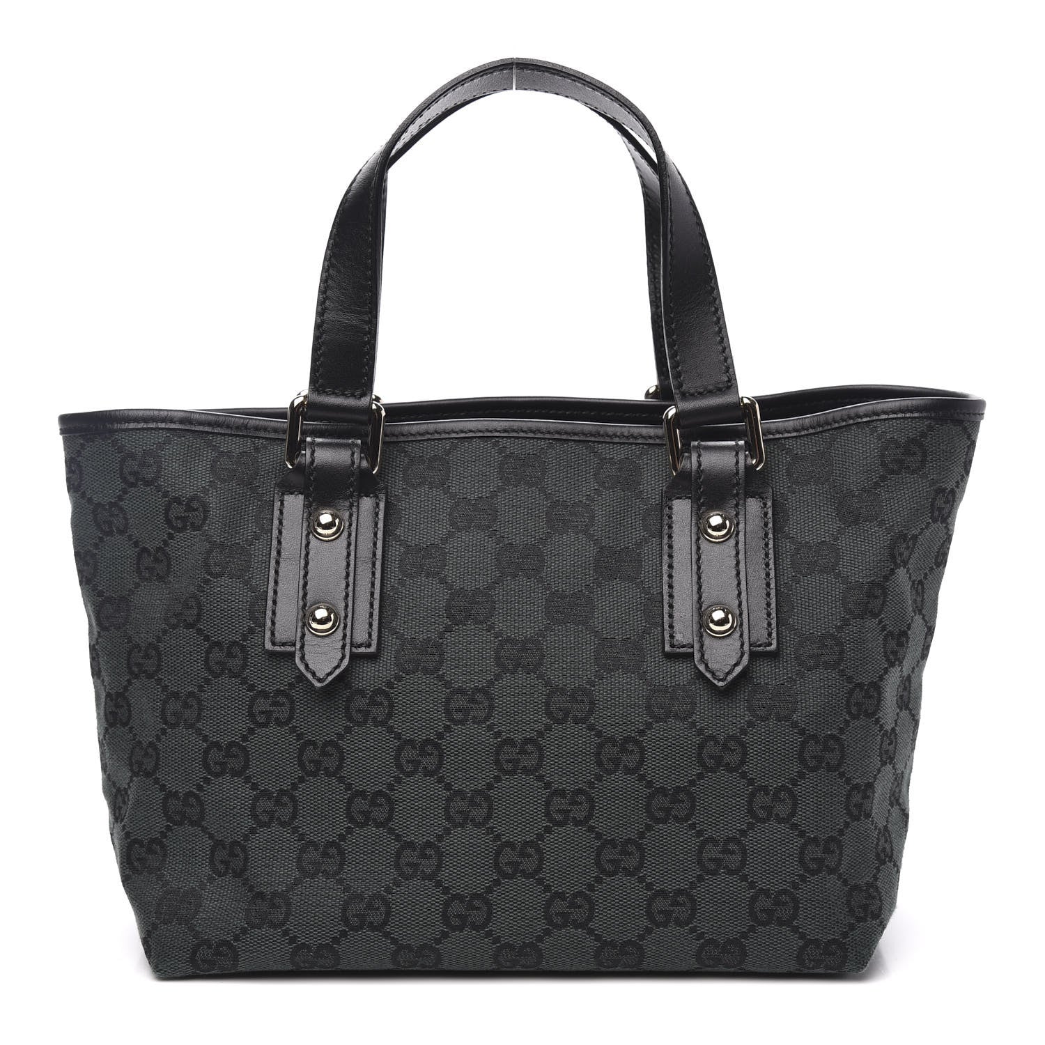 Gucci Monogram Small Jolicoeur Tote Green 1 of 10