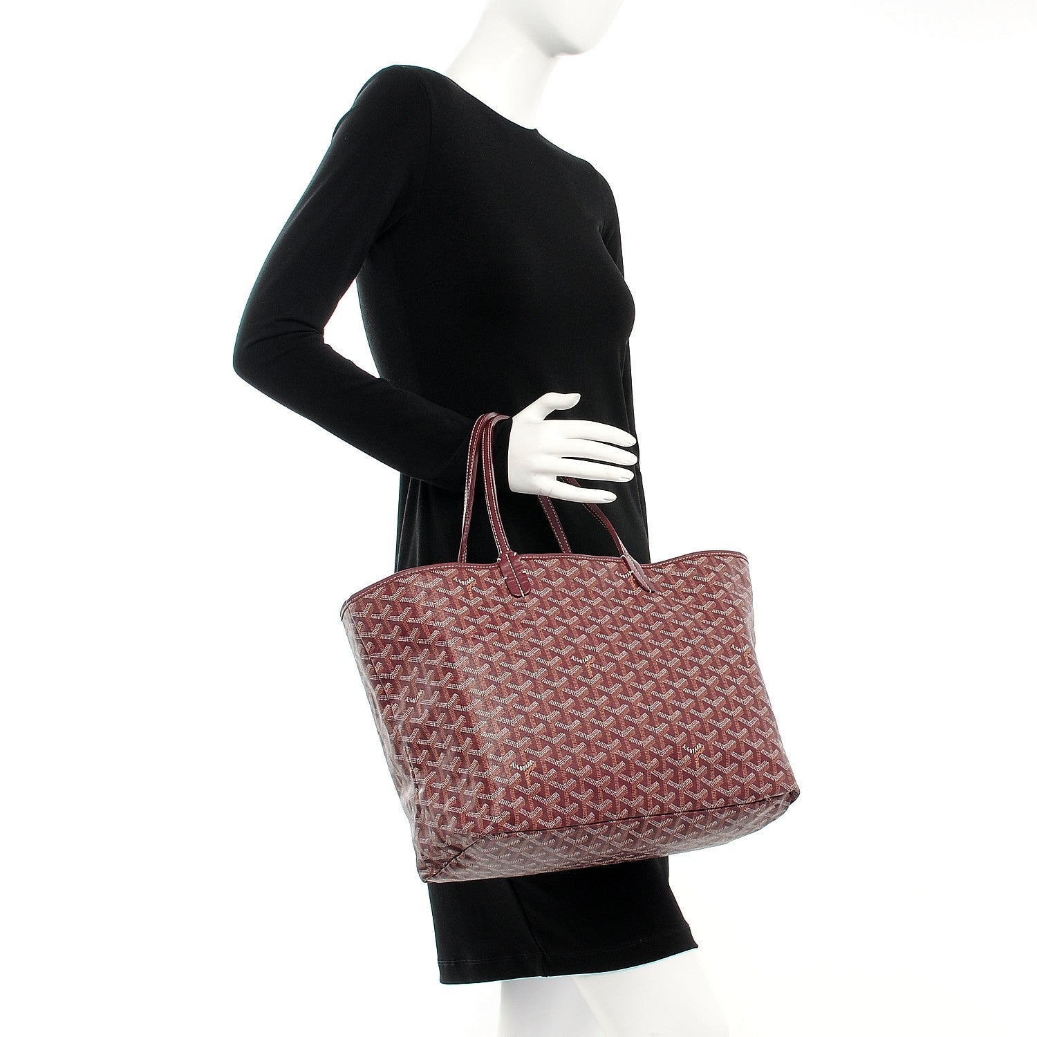 Goyard Goyardine Saint Louis PM Bordeaux 2 of 10