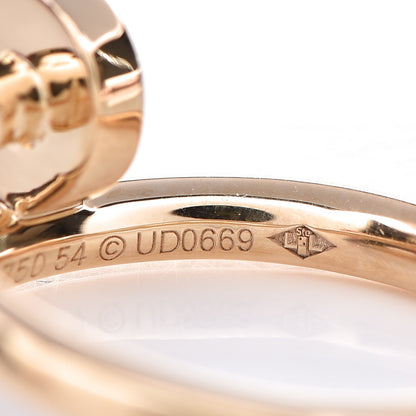 Cartier 18K Yellow Gold Juste Un Clou Ring 54 7 4 of 5