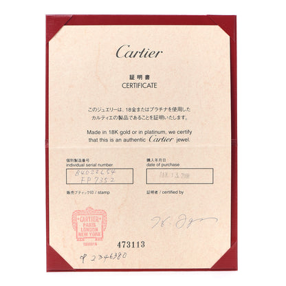 Cartier 18K White Gold 5.5mm LOVE Ring 54 6.75 5 of 5