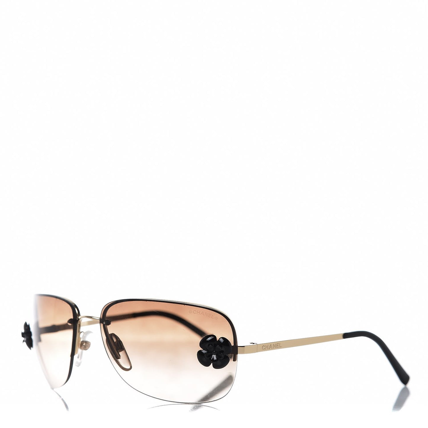 Frameless Camellia Sunglasses 4135 Brown