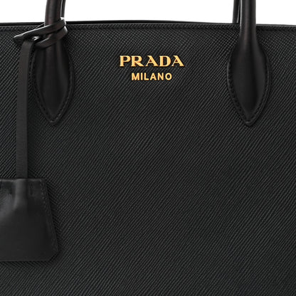 Prada Saffiano City Calfskin Large Bibliothèque Top Handle 8 of 11