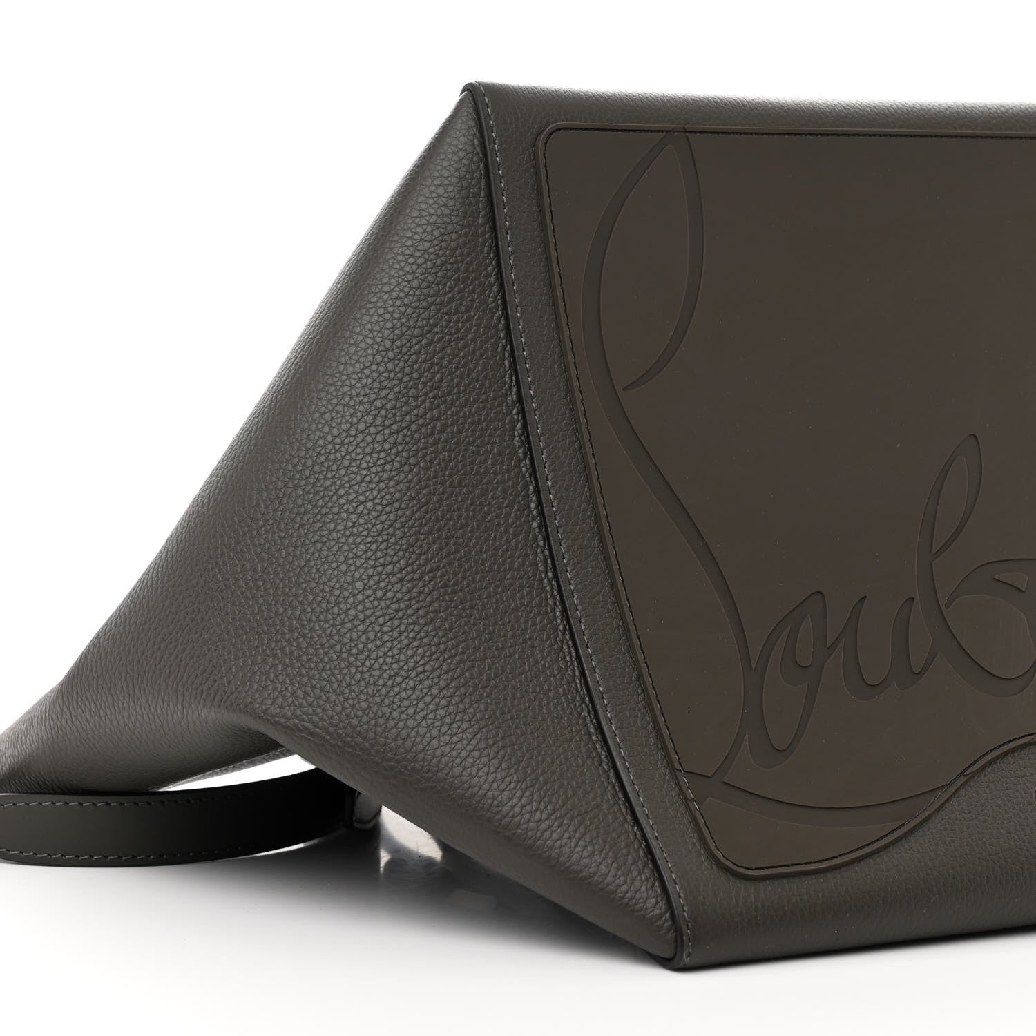 Christian Louboutin Calfskin Empire Spike Studded Small Cabachic Tote Rocket 8 of 10