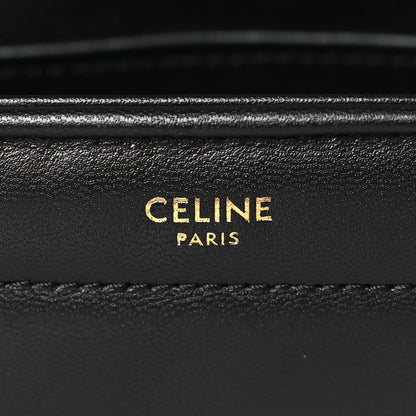 Celine Goatskin Matelasse Chain Shoulder Bag Black 6 of 8