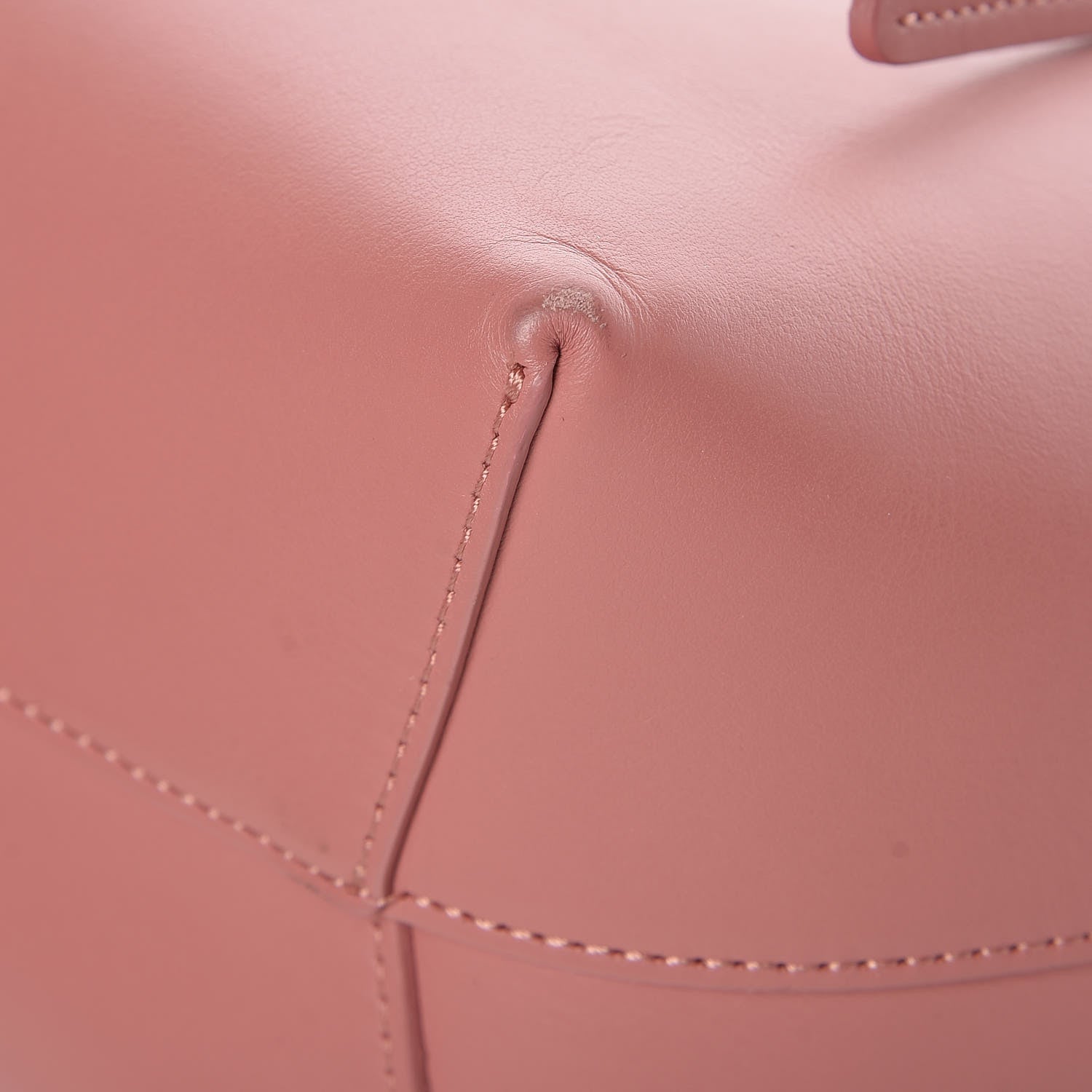 Mansur Gavriel Calfskin Mini Bucket Bag Blush 11 of 13