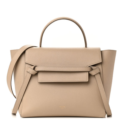 Celine Grained Calfskin Micro Belt Bag Light Taupe 1 of 9