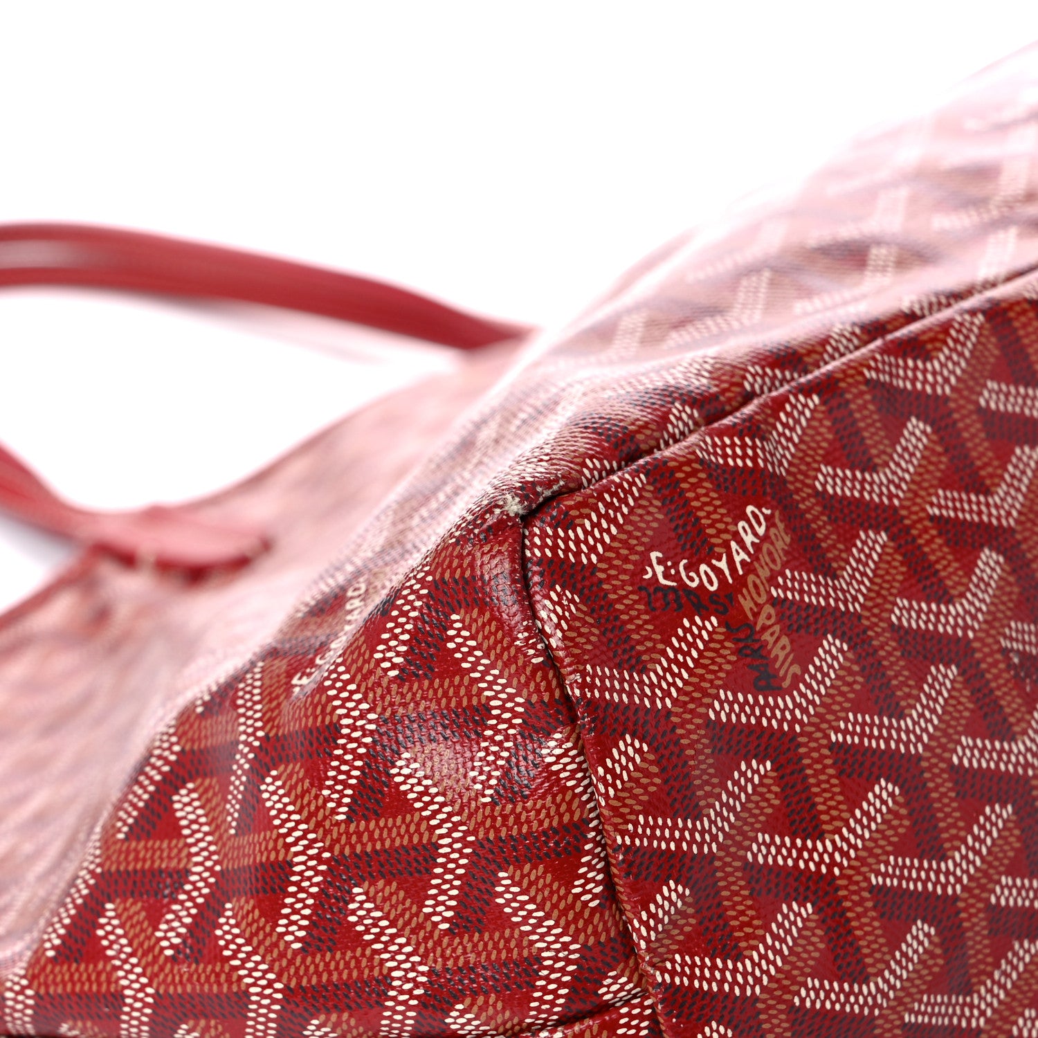 Goyard Goyardine Saint Louis PM Red 7 of 17